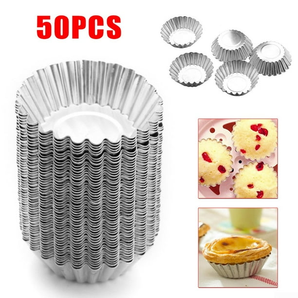 Egg Tart Mold Baking Mold Cupcake Cake Cookie Mould Aluminum Reliable New